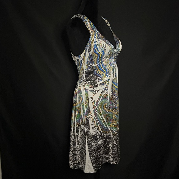 Boston Proper Multicolored Embellished Dress Extra Small - Picture 2 of 5